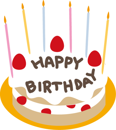 誕生日ケーキ