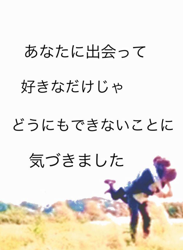 好きだけじゃ