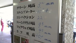 富士桜カントリー倶楽部コースセッティング