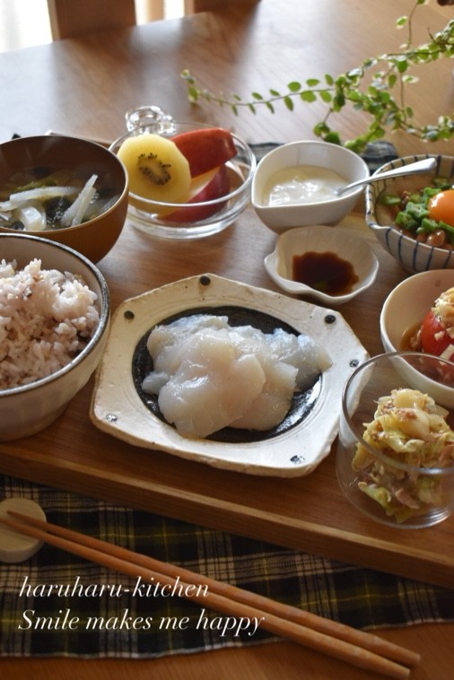 【レシピ】野菜を美味しく食べよう〜!キャベツのツナ和え✳ トマトの葱ダレ✳ 簡単副菜\u2026朝ごはんと晩ごはん。幸せを感じた瞬間。