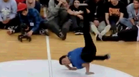 BBoy Lil G at Beat Battle 2012