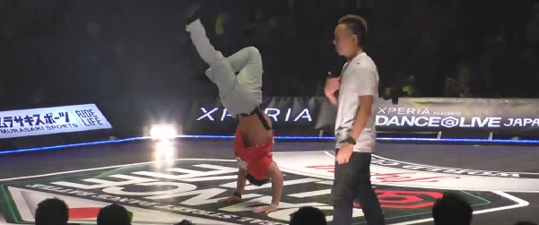 TAISUKE vs ISSEI FINAL BREAK DANCE@LIVE JP FINAL 2014
