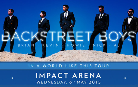 BACKSTREET BOYS IN A WORLD LIKE THIS TOUR