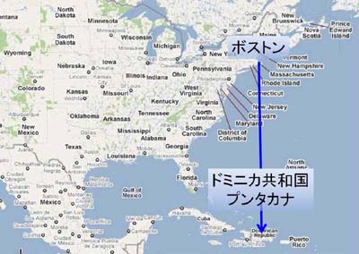 ドミニカ地図