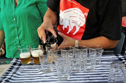 beer pouring