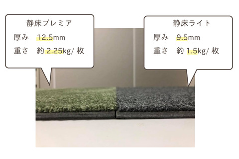 新品未使用！静床プレミア マロンブラウン 静床ライト プレミアム Amazon.co.jp: ピアリビング 静床プレミア 防音マット 床 防音