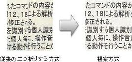 画像の局所的な伸縮を補正