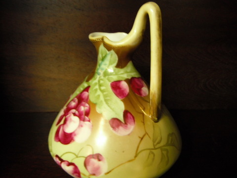 ギャラリー蓮華 blog:オールドノリタケ アールデコ花瓶 1891年製 米国帰り