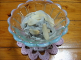 黒胡麻チーズアイス