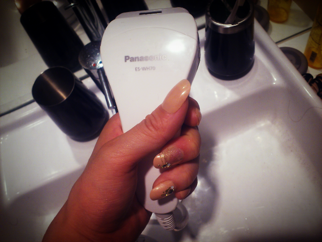 Panasonic 光美容器 光エステ(ボディ用) ES-WH70 触り心地がよくなった