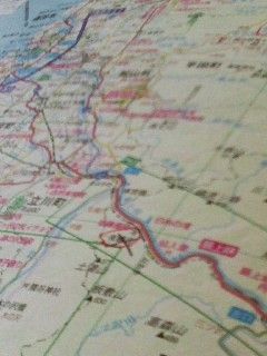 ロマンチックな地図