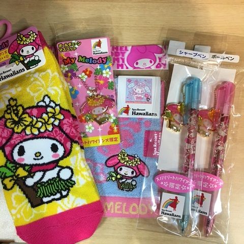 マイメロ×ハワイアンズ