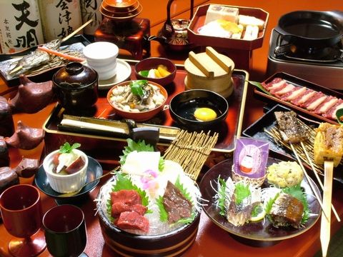 會津鶴我・会席