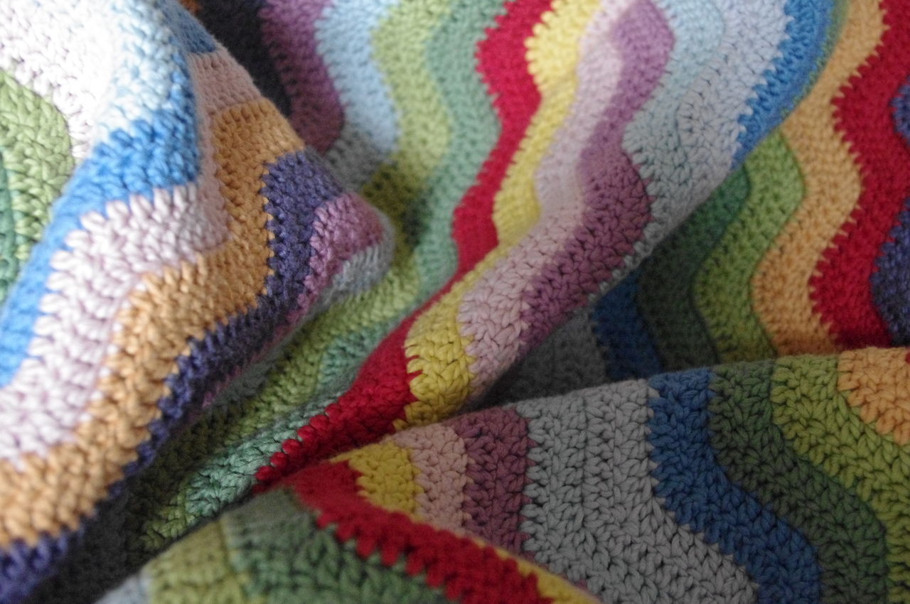 Ripple Blanketについて : カラフル・クロッシェはじめました。