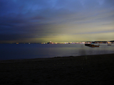 夕日