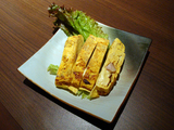 とろ〜りチーズと角煮の厚焼き玉子