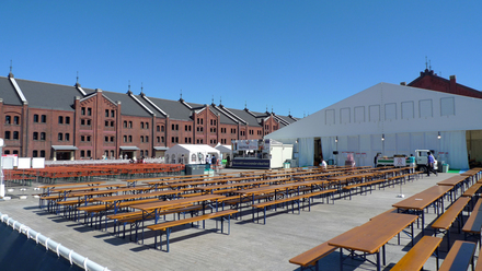 red brick warehouse