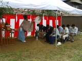 藤原邸地鎮祭1
