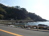海岸沿いの道