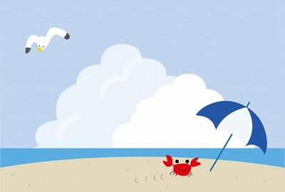 夏期休業のお知らせ。