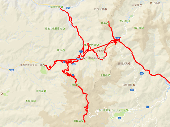 焼岳・乗鞍岳