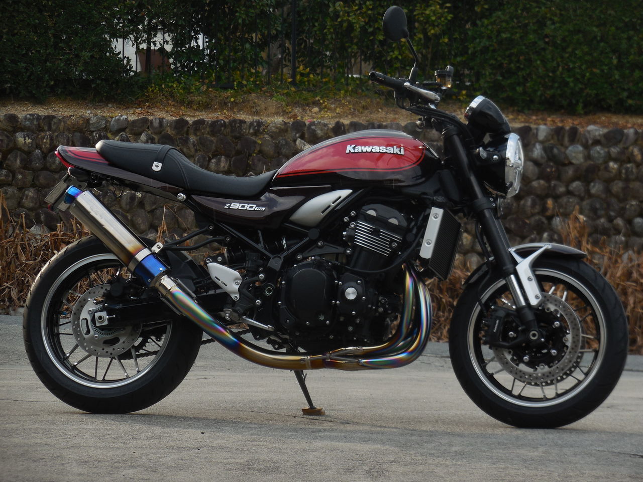 Z900ミドルサイレンサー : オオニシ・ヒートマジック