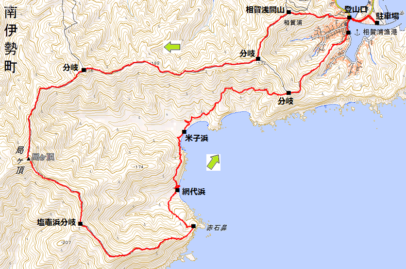 184 局ヶ頂・相賀浦より
