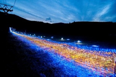 あだたらイルミネーション〜天の川のかがやき〜