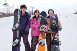 那須の3兄弟が、スノボ全国大会出場へ