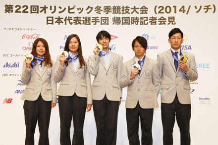 ソチオリンピック日本代表選手団