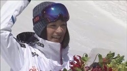 引退の上村愛子さん、地元スキー場でファンに別れ