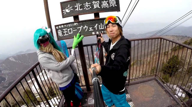 竜王スキーパークで鉢音シルブプレ?!