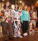 左から湯之上知子、秦みずほ、今井メロ、深澤優希(オリコン)