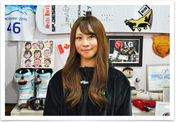プロスノーボードクロス選手 藤森 由香 | 安心、満足のスタッドレスタイヤはYOKOHAMA【アイスガード】より