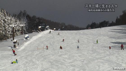 原発事故後の客数減少と向き合う会津のスキー場を取材しました。