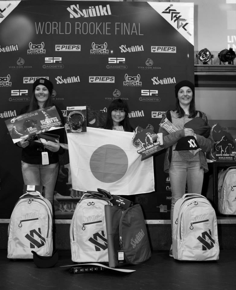 Grom girls podium - pic by Gustav Ohlsson
