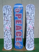 PEACE SNOWBOARD