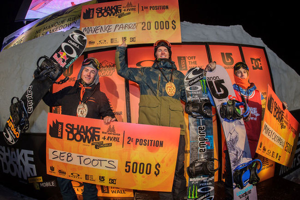 shakedown podium