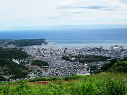 山頂からの景色