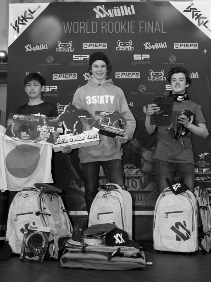 Grom boys podium - pic by Gustav Ohlsson