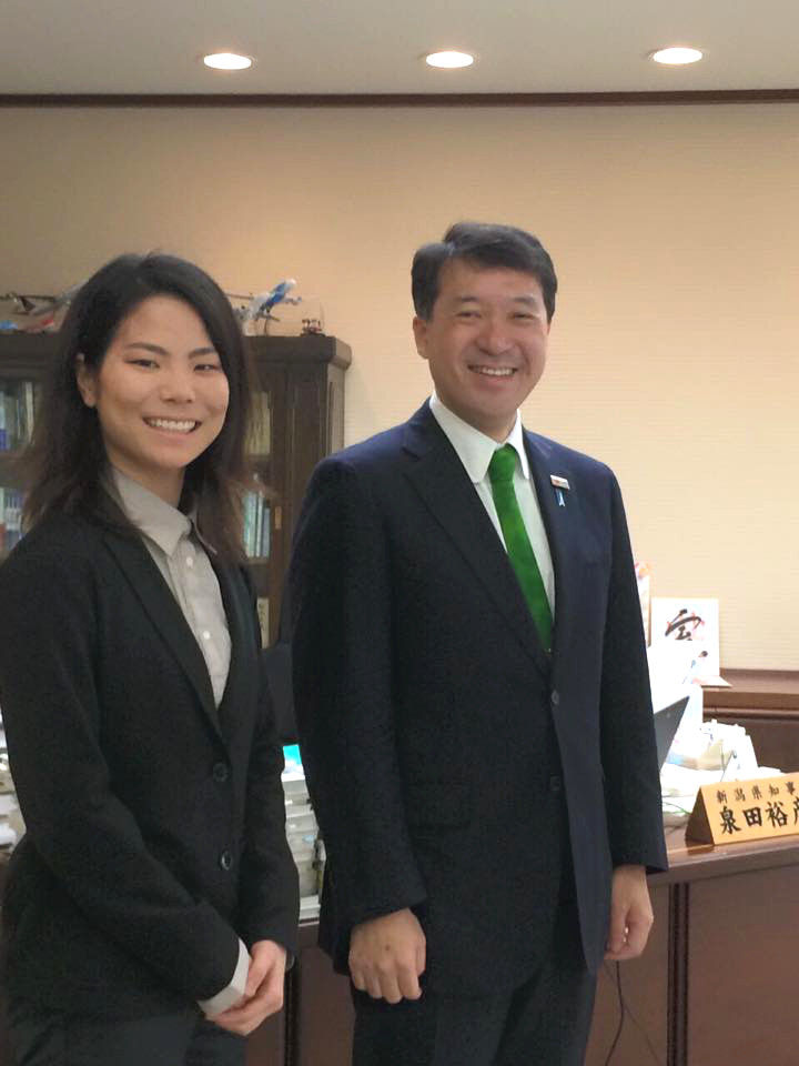 佐藤夏生と知事
