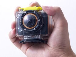 MotionPix Air(防水ケースに入れた状態)