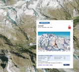Google Earthでスキー場の雪の状態をチェック