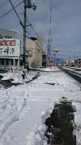 雪かき