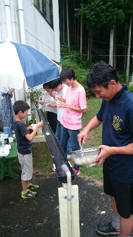 流しそうめん