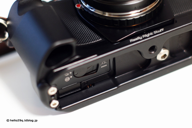 Really Right Stuff E-M5用グリップ