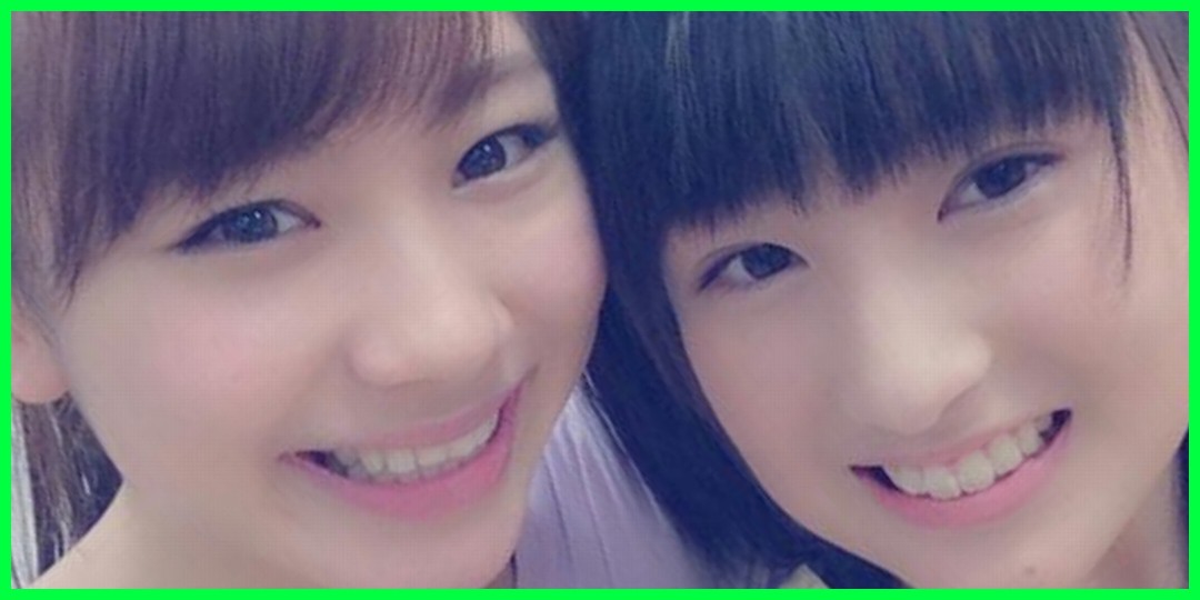 あゆみん!可愛い妹あかねちんと ツ~ショット