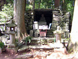横峰寺 星が森にある弘法大師像