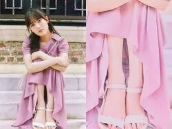 ◆乃木坂46岩本蓮加のスカートの中を明るく補正したらマンスジっていたwww 変態の宴Ⅱ