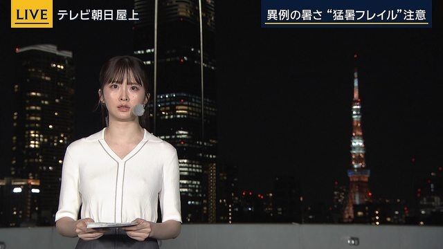 ◆報道ステーションの女子アナ、ノーブラでテレビに出てしまう・・・・・ 変態の宴Ⅱ